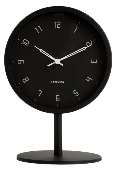 Designový stolní hodiny 5951BK Karlsson 23cm