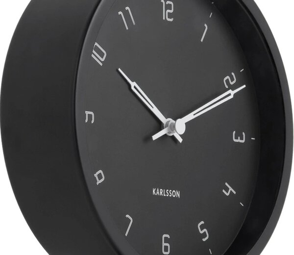 Designový stolní hodiny 5951BK Karlsson 23cm