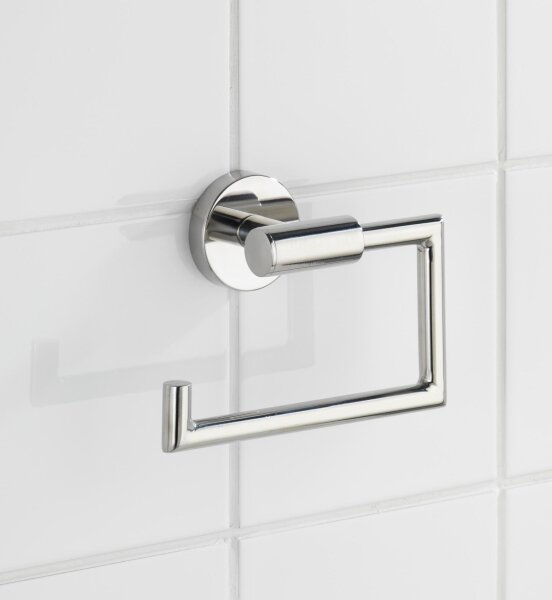 WENKO 20216100 - Držák toaletního papíru BOSIO SHINE 15x10,5 cm nerez/stříbrná