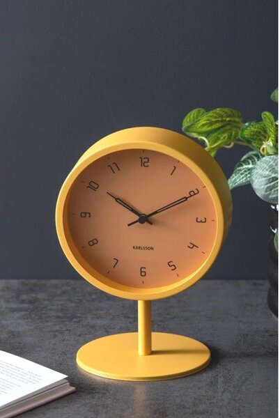 Designový stolní hodiny 5951YE Karlsson 23cm