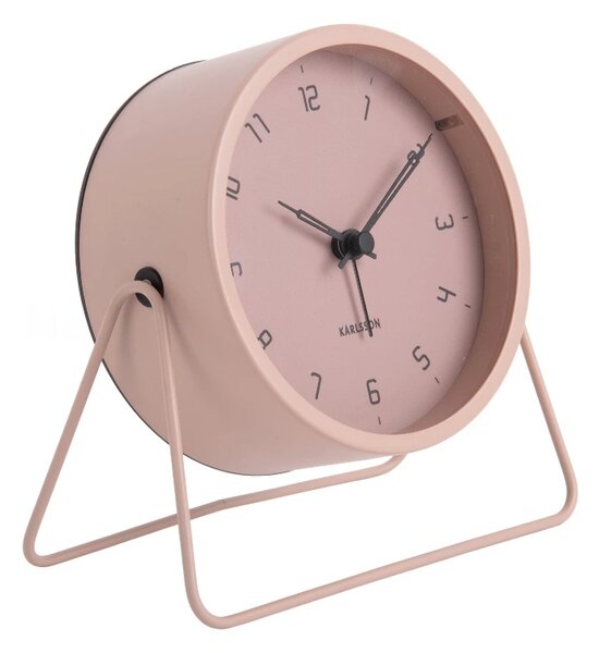 Designový budík 5952PI Karlsson 13cm