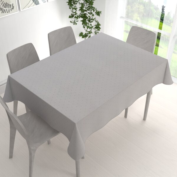 Biante Teflonový obdélníkový ubrus TF-080 Obdélníčky na šedém 50x100 cm