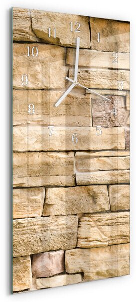Skleněné hodiny vertikální Zeď zsppb-30x60-00091849