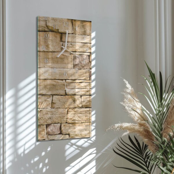 Skleněné hodiny vertikální Zeď zsppb-30x60-00091849