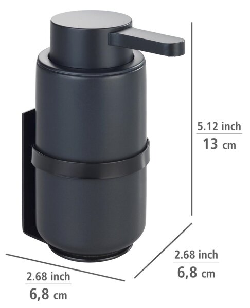 WENKO 54657100 - Dávkovač mýdla WOYA 250 ml černá