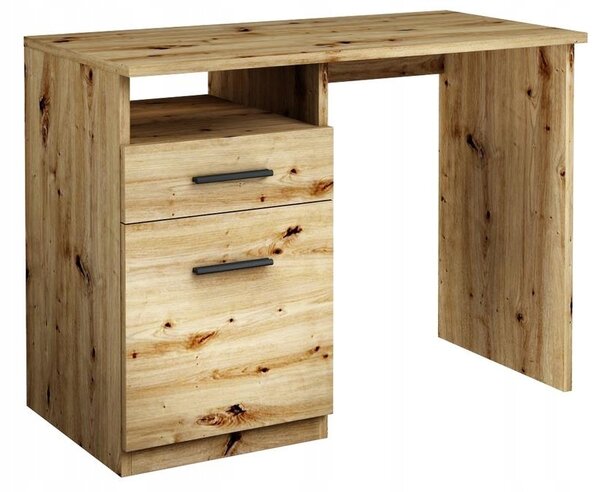 Obdélníkový psací stůl Matkam 100 x 50 x 75 cm dub artisan