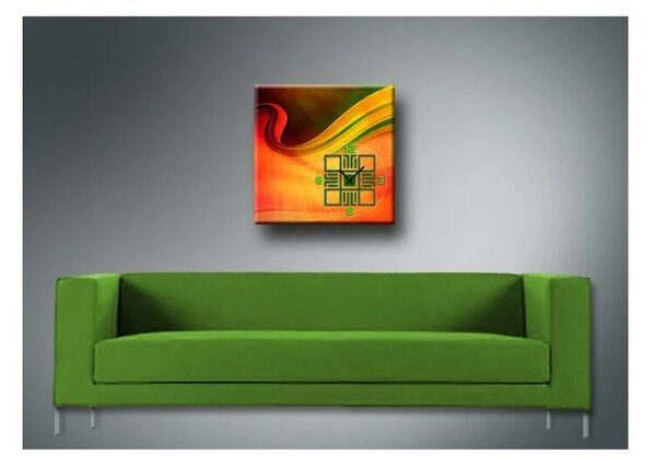 Designové nástěnné hodiny 3994-0002 DX-time 40cm