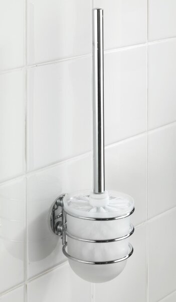 WENKO 18768100-WC set TURBO-LOC RUND STAHL 10x37,5 cm lesk. chrom/bílá
