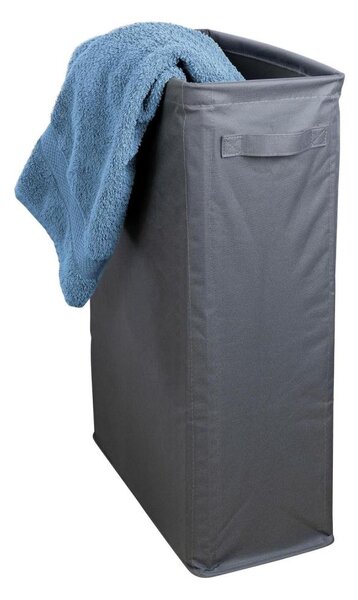 WENKO 71299800 - Koš na prádlo SLIM 20x60 cm antracit