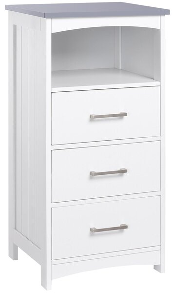 Skříňka do koupelny - Úložná skříň - Vysoká skříň - Skříňka pod umyvadlo - Zrcadlová skříň - Rozměry: 40 x 33 x 80 cm