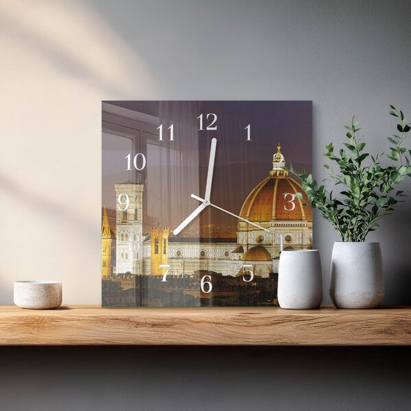 Skleněné hodiny Bazilika zskb-30x30-00086995
