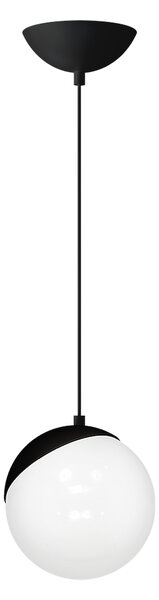 Závěsné svítidlo Sfera, 1x bílé skleněné stínítko, b