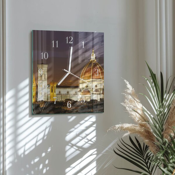 Skleněné hodiny Bazilika zskb-30x30-00086995