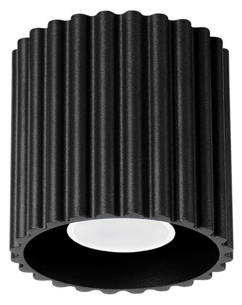 Sollux SL.1784 - Bodové svítidlo AURA 1xGU10/10W/230V 10 cm černá