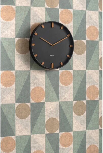 Designové nástěnné hodiny 5942BK Karlsson 40cm