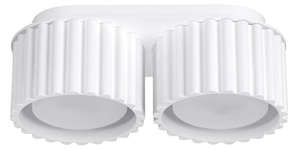 Sollux SL.1783 - Bodové svítidlo AURA 2xGX53/10W/230V bílá