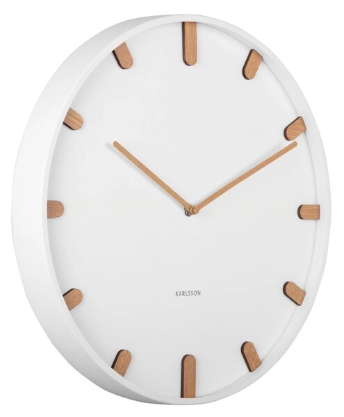 Designové nástěnné hodiny 5942WH Karlsson 40cm