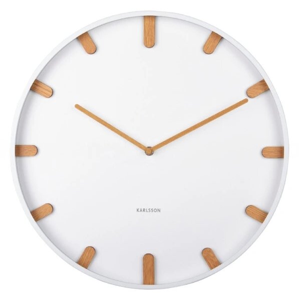 Designové nástěnné hodiny 5942WH Karlsson 40cm