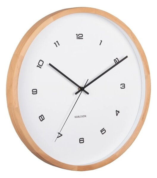 Designové nástěnné hodiny 5938WH Karlsson 41cm