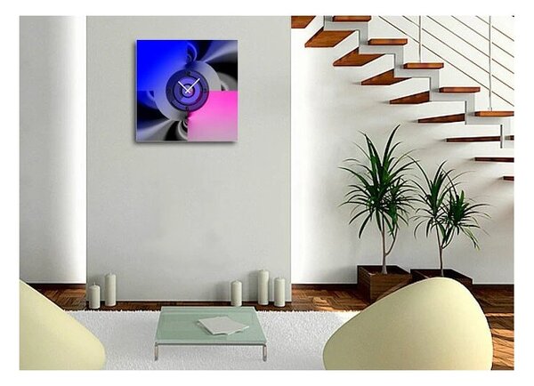 Designové nástěnné hodiny 6088-0002 DX-time 40cm