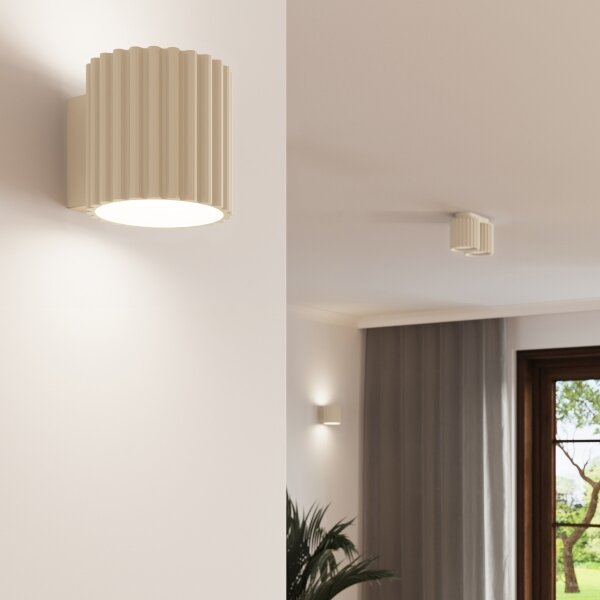 Sollux SL.1791 - Nástěnné svítidlo AURA 1xG9/10W/230V krémová