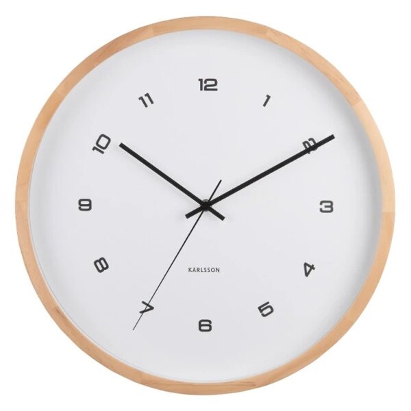 Designové nástěnné hodiny 5938WH Karlsson 41cm