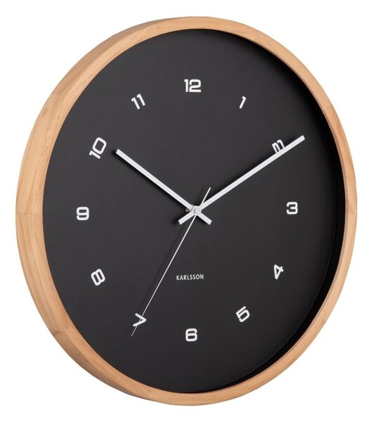 Designové nástěnné hodiny 5938BK Karlsson 41cm