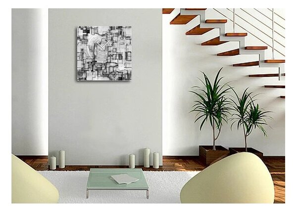 Designové nástěnné hodiny 6091-0002 DX-time 40cm