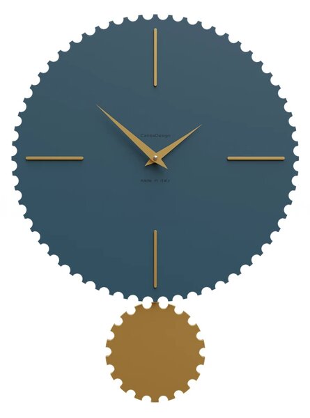 Designové kyvadlové hodiny 11-013-57 CalleaDesign Riz 54cm