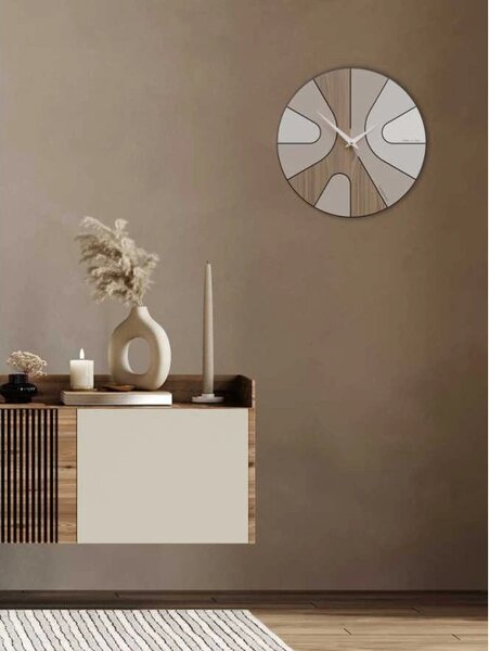 Designové hodiny 10-040-85 CalleaDesign AsYm 34cm