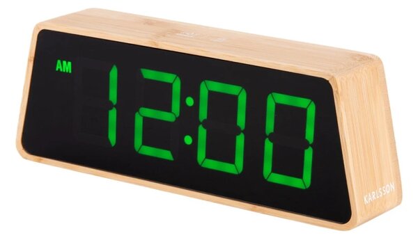 Designový LED budík - hodiny 5931 Karlsson 19cm