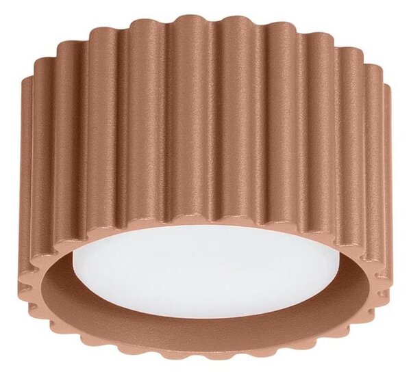 Sollux SL.1807 - Bodové svítidlo AURA 1xGX53/10W/230V 6 cm hnědá