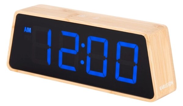 Designový LED budík - hodiny 5931 Karlsson 19cm