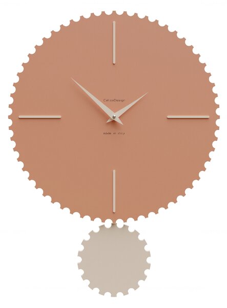 Designové kyvadlové hodiny 11-013-24 CalleaDesign Riz 54cm