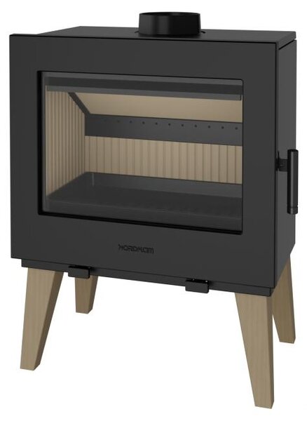 Krbová kamna NORDflam SKANE, 9 kW, erná