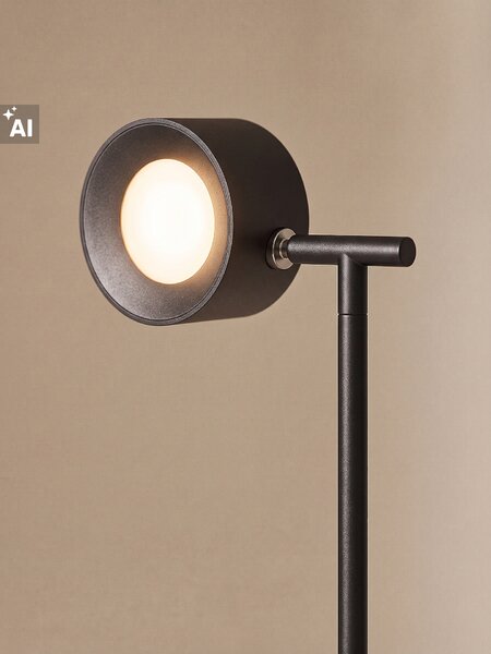 Sinsay - Minimalistická podlahová LED lampa - černá