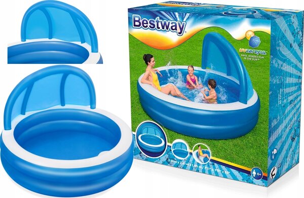 Bestway 54337 bazén se stříškou 241 x 140 cm