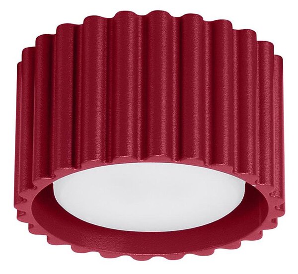 Sollux SL.1822 - Bodové svítidlo AURA 1xGX53/10W/230V 6 cm červená