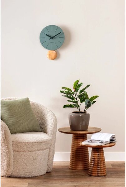 Designové kyvadlové hodiny 5967GR Karlsson 41cm