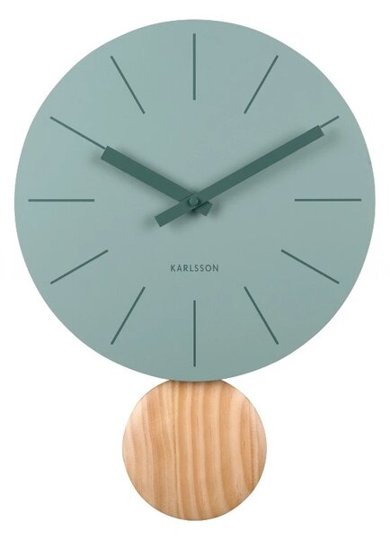 Designové kyvadlové hodiny 5967GR Karlsson 41cm