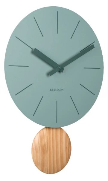 Designové kyvadlové hodiny 5967GR Karlsson 41cm