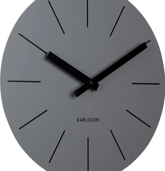 Designové kyvadlové hodiny 5967GY Karlsson 41cm