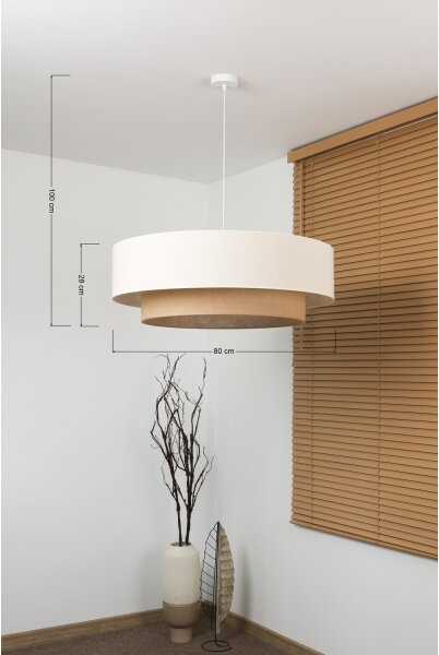 Brilagi - LED Lustr na lanku BOHO STYLE 3xE27/15W/230V pr. 80 cm