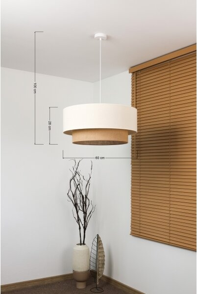 Brilagi - LED Lustr na lanku BOHO STYLE 3xE27/15W/230V pr. 60 cm