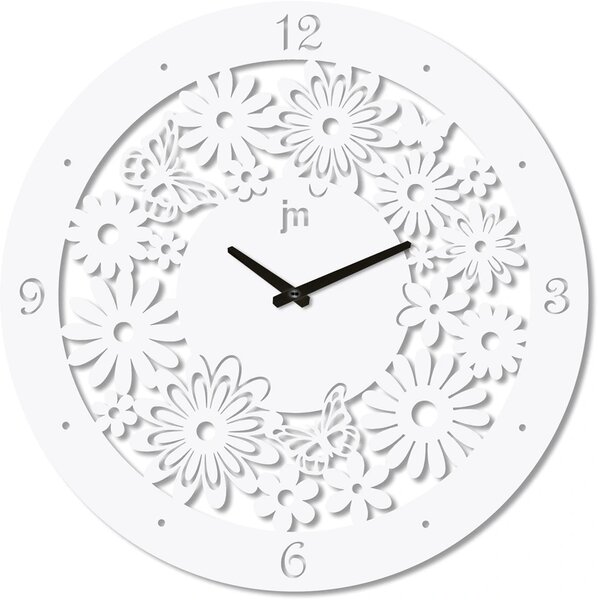 Lowell Italy Designové nástěnné hodiny 14984B Lowell 50cm