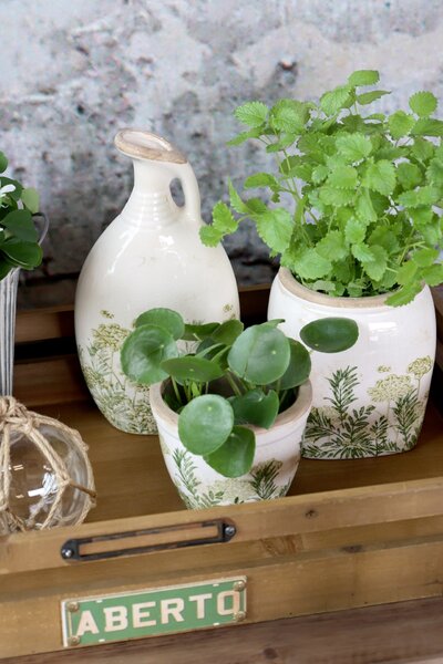 Obal na květiny Floral Verte Ø 12,5 cm