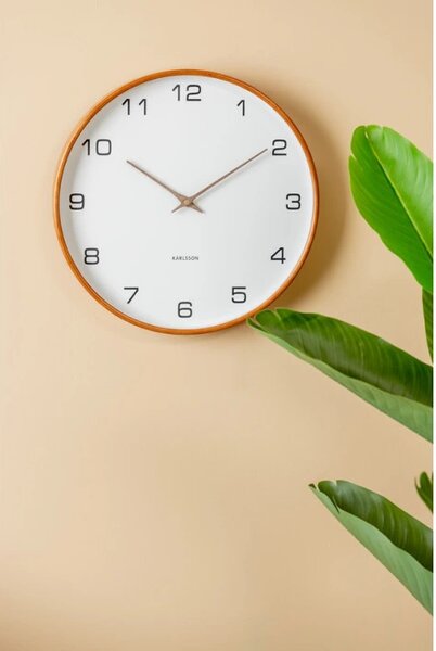 Designové nástěnné hodiny 5993WH Karlsson 40cm
