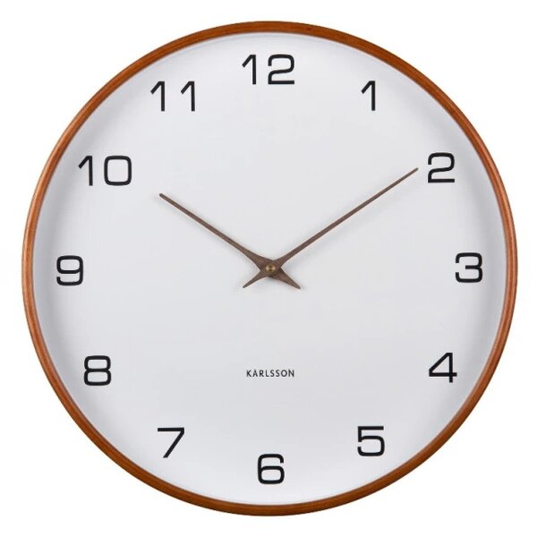 Designové nástěnné hodiny 5993WH Karlsson 40cm