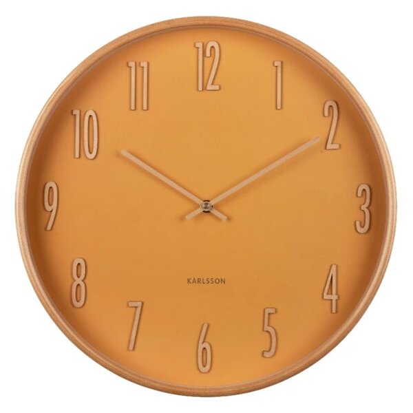 Designové nástěnné hodiny 5996YE Karlsson 40cm