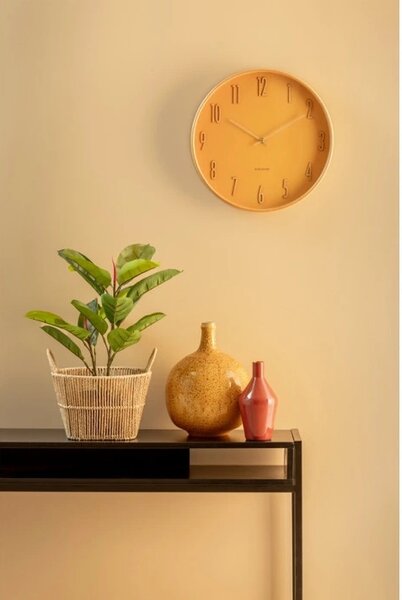 Designové nástěnné hodiny 5996YE Karlsson 40cm